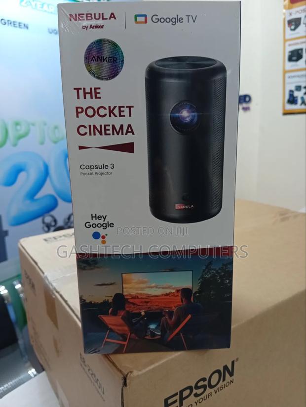 Soundcore Nebula Capsule 3 | 1080p Mini Google TV Projector