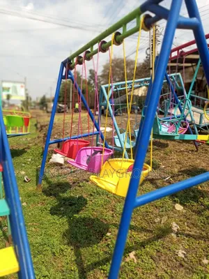 Outdoor Playground Equipment Swings and Slides Set