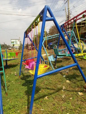 Outdoor Playground Equipment Swings and Slides Set