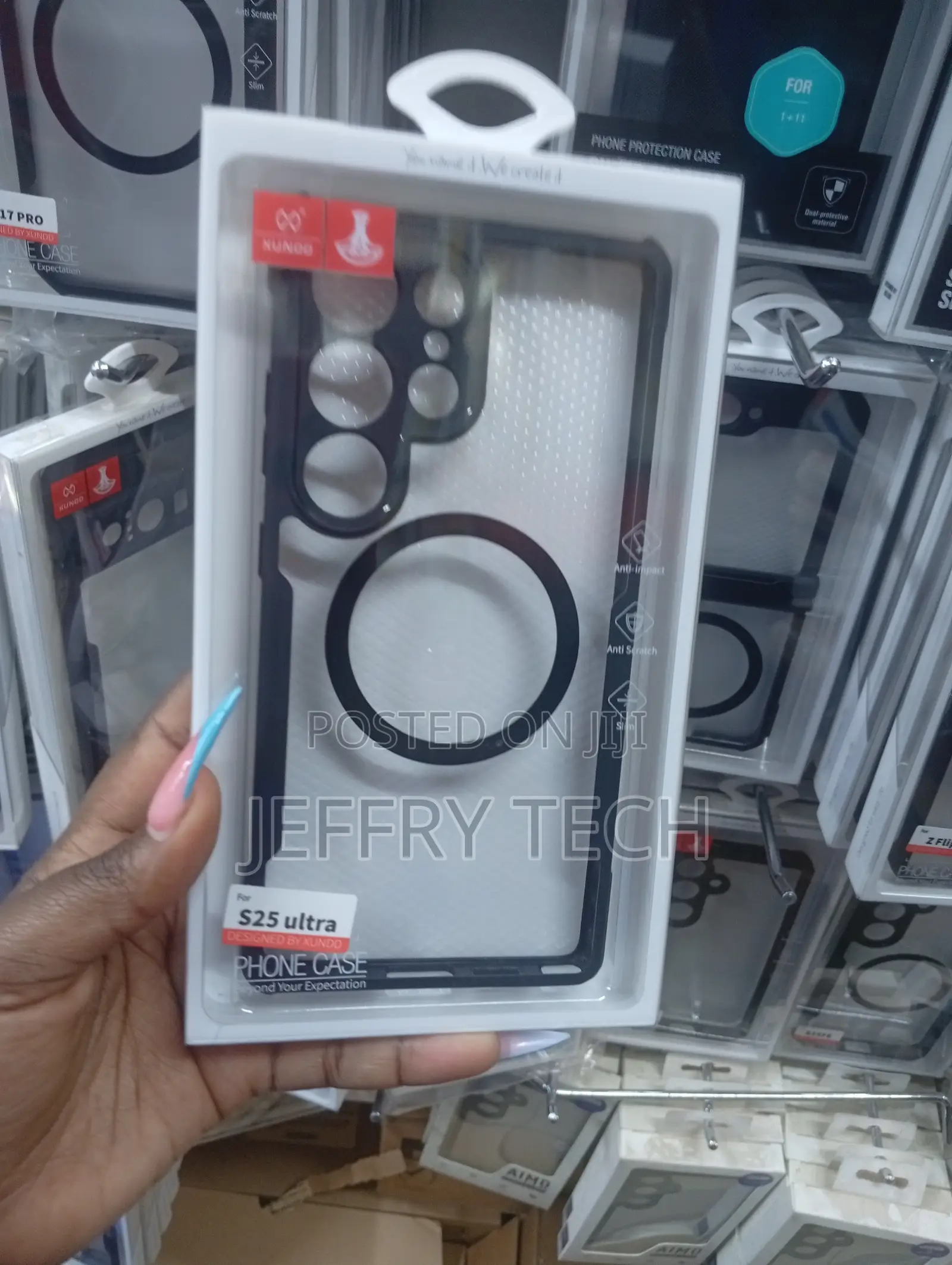Xundd Case With MagSafe Ring Standfor the Samsung Galaxy S25 Ultra