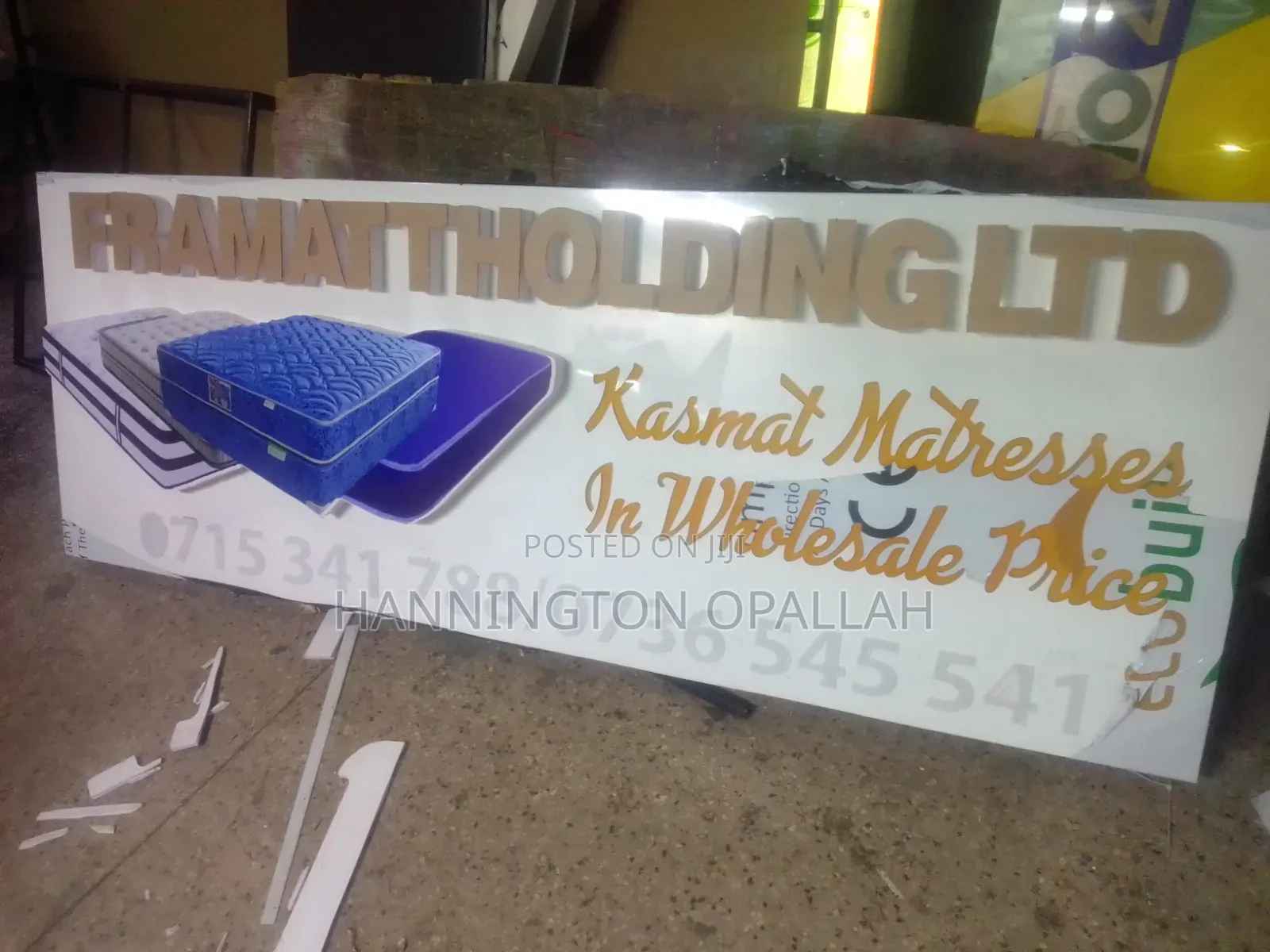 Branding, Signage and Frosting