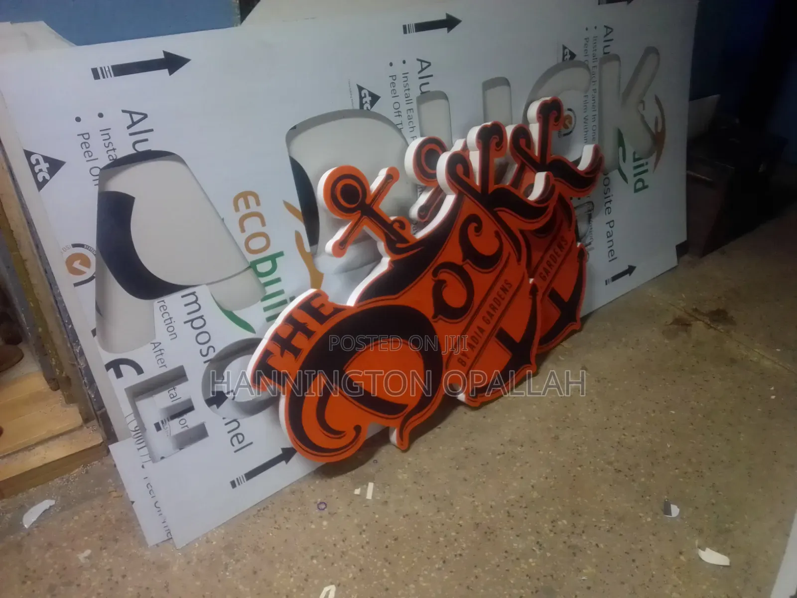 Branding, Signage and Frosting