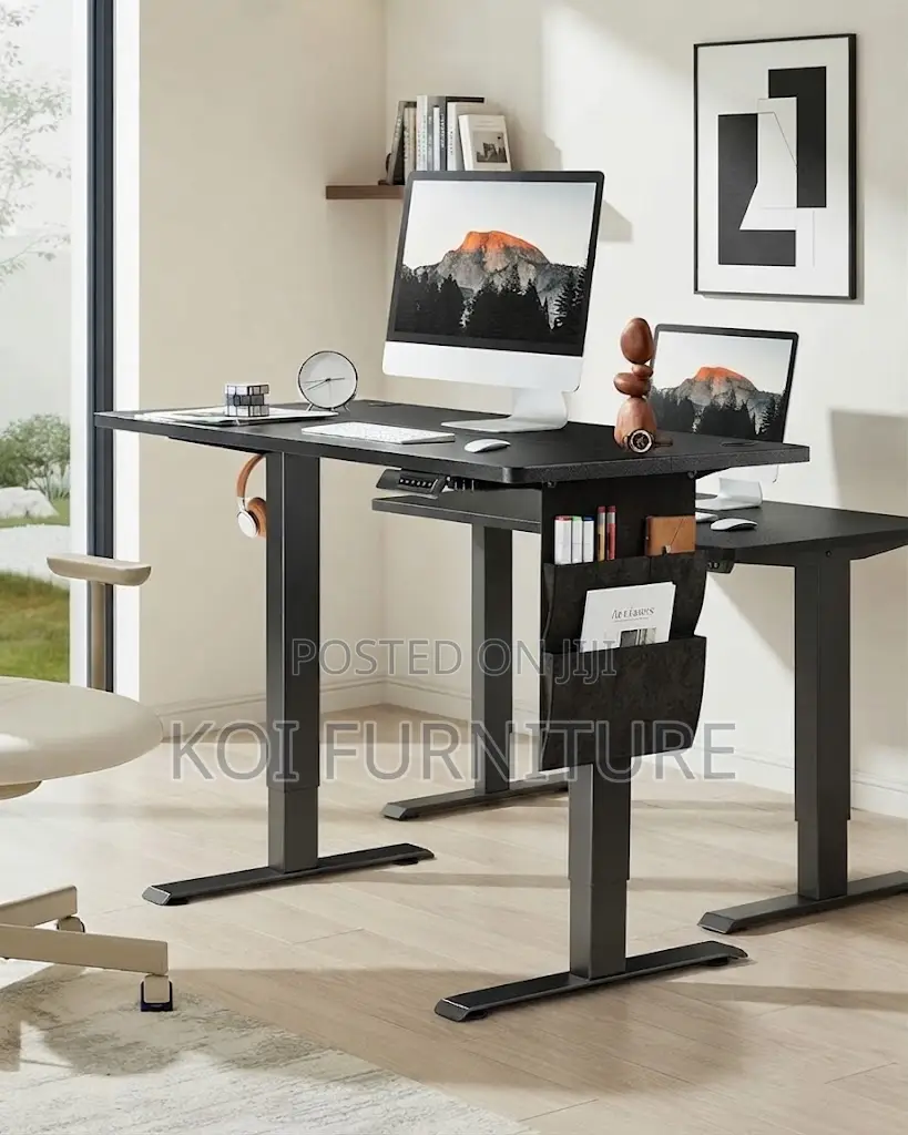Office Desk; Ergonomic 1.8 Meters Electric Height Sit-Stand Desks