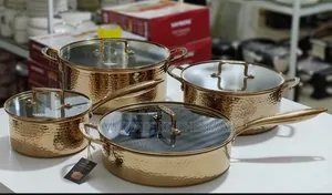 8 PCS Heavy  Stainless Steel Cookware Set