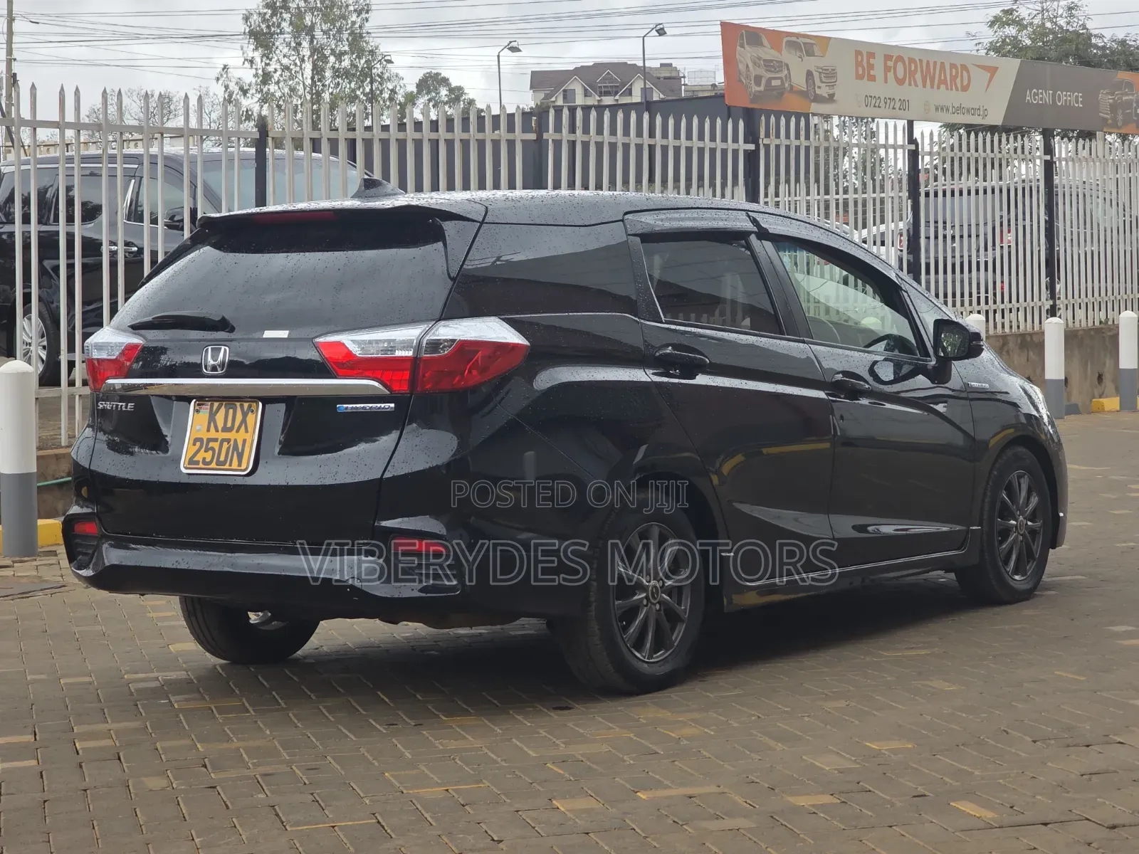 Honda Fit Shuttle 2017 Black