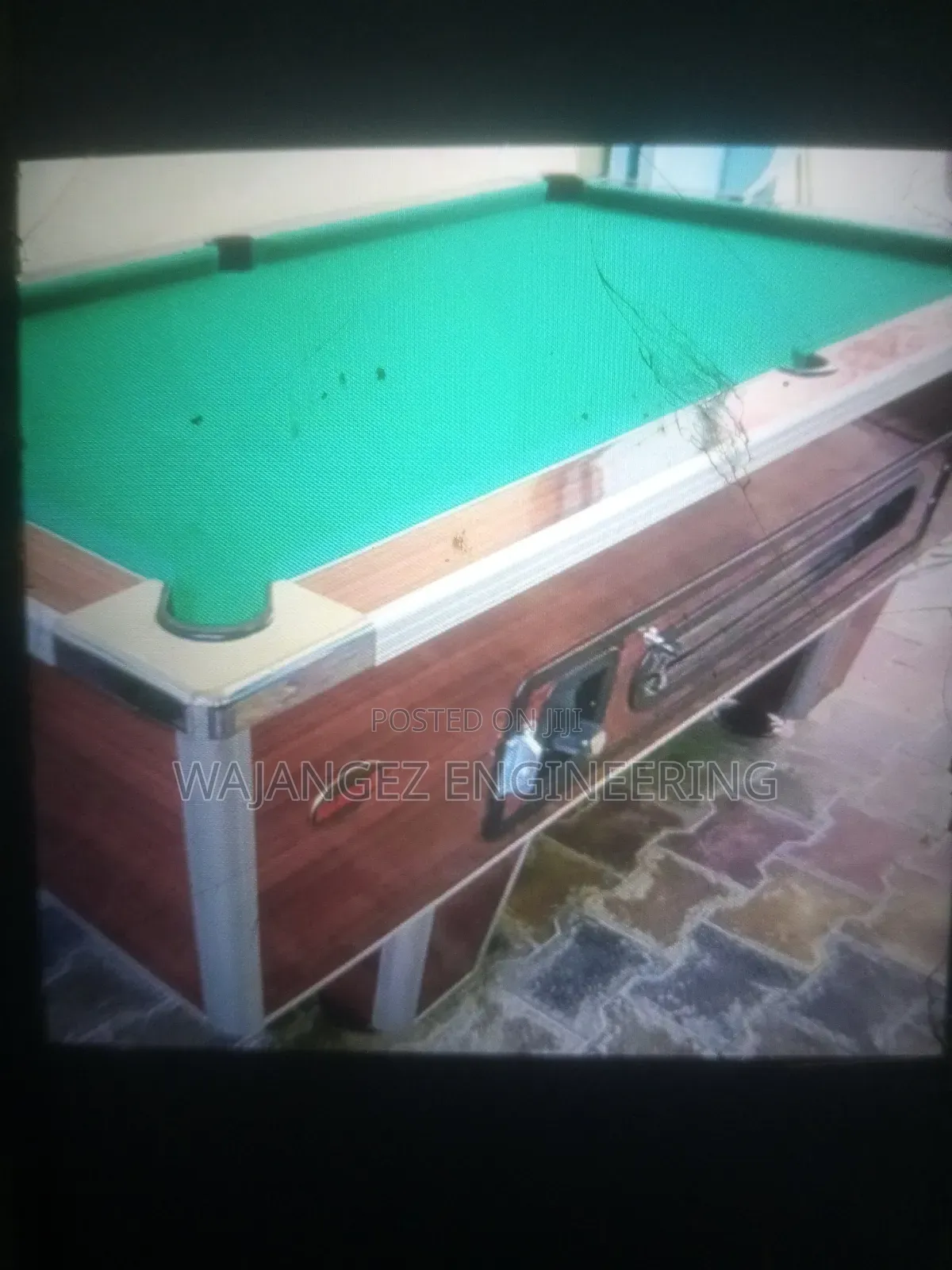 VIP Pine Wood _Pool Table