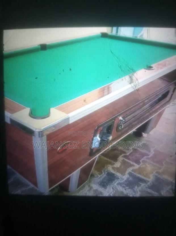 VIP Pine Wood _Pool Table