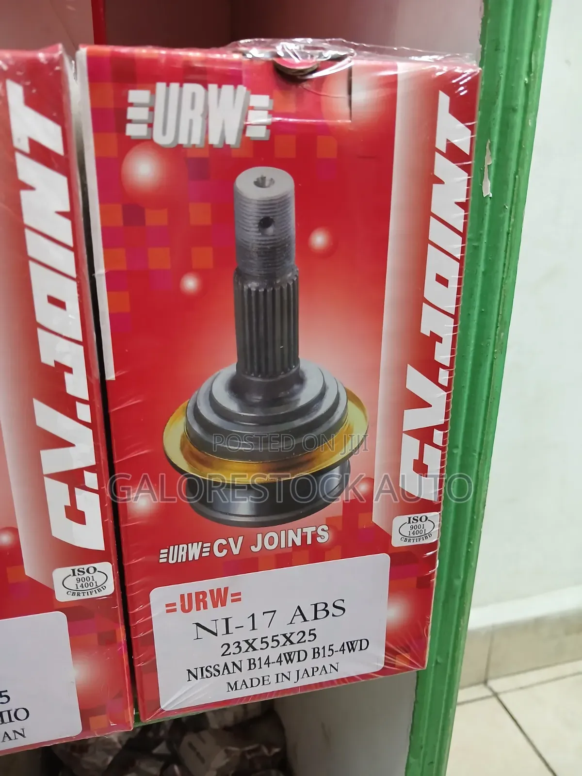 Eurw Ni-17 Abs Cv Joint–23×55×25 – Nissan Sunny B14 / Ad Van /Wingroad