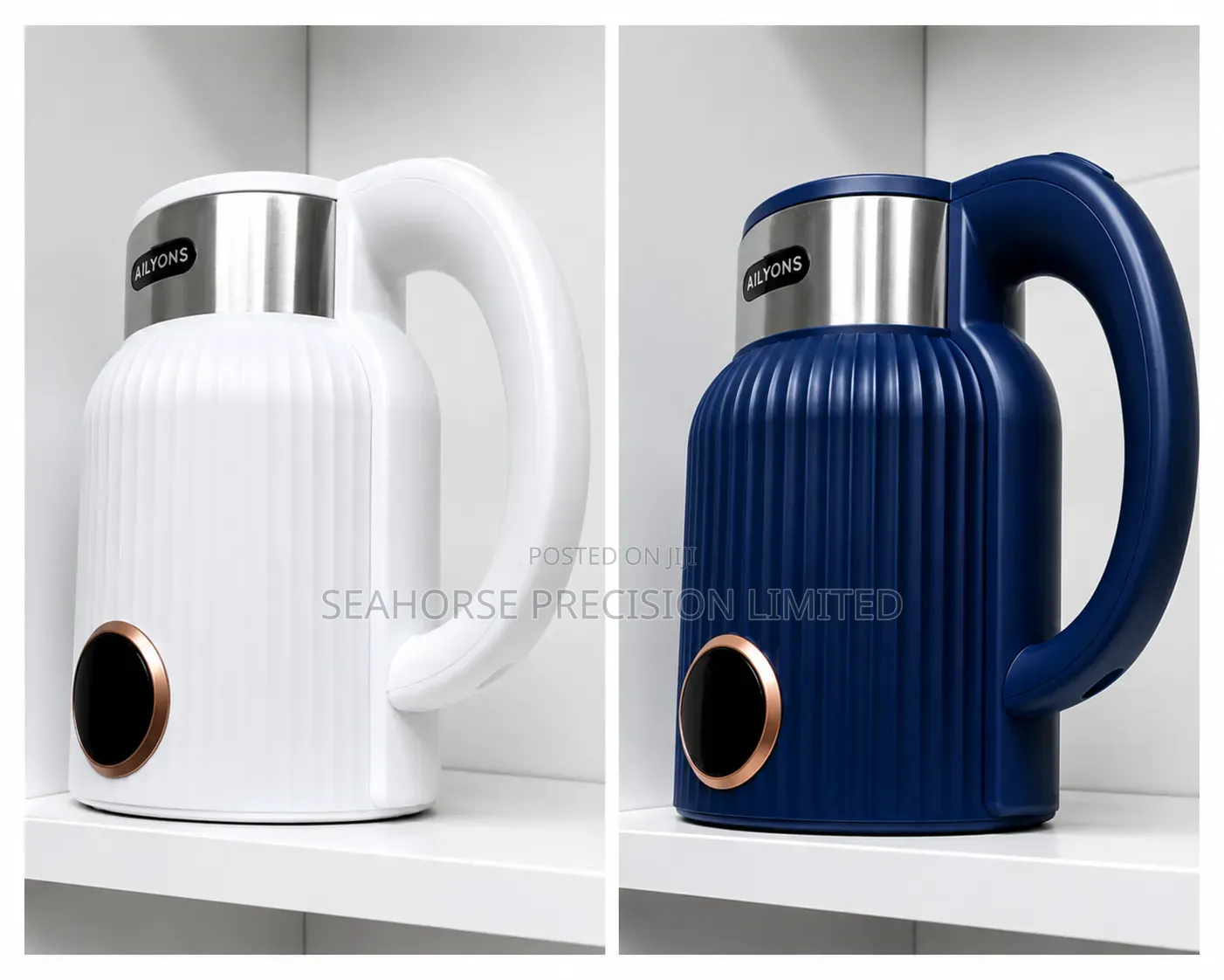 Elegant AILYONS Electric Kettle – White