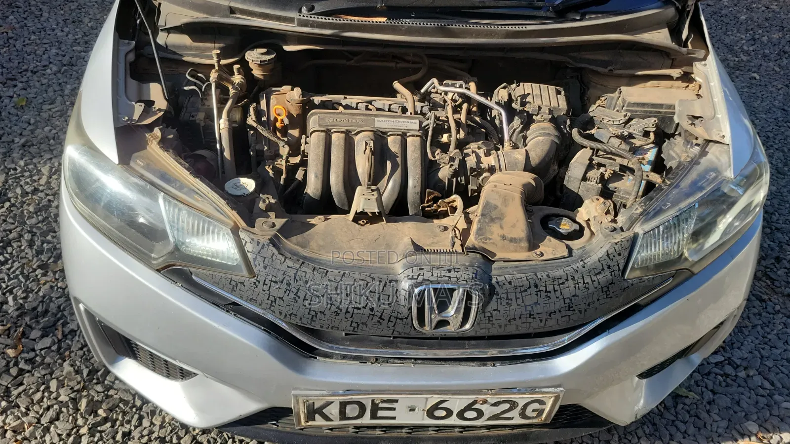Honda Fit 2014 Silver