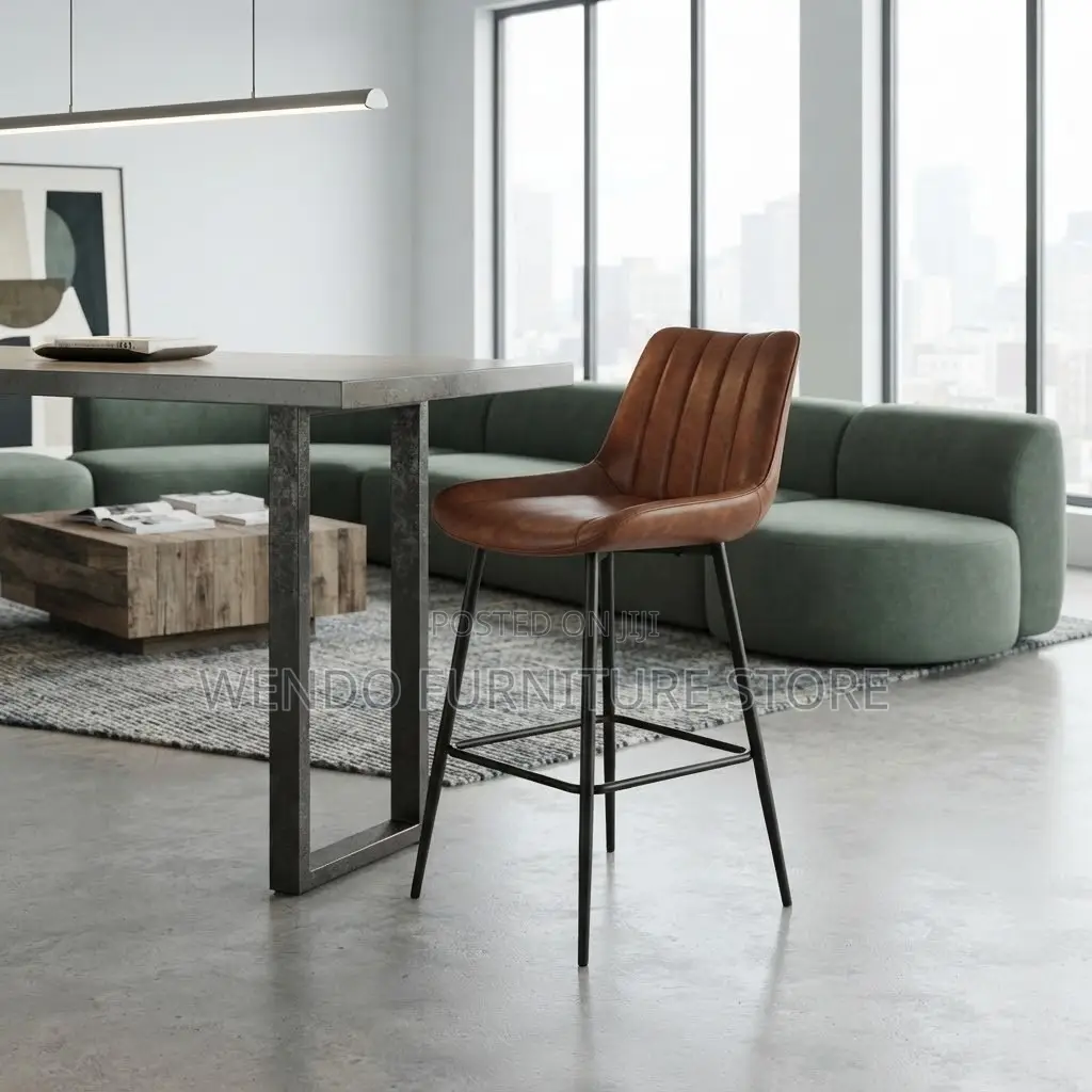 Barstools; Ergonomic Mid Backrest Support Home Barstools
