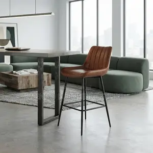 Barstools; Ergonomic Mid Backrest Support Home Barstools