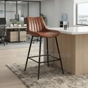 Barstools; Ergonomic Mid Backrest Support Home Barstools