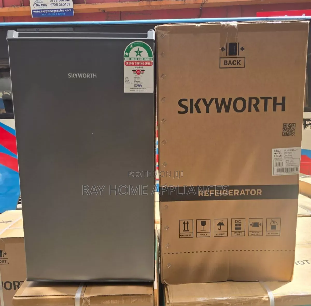 Skyworth 90litres Single Door Refrigerator