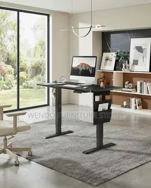 Office Desk; 140cm Home Office Studio Ergonomic Electric Table