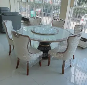 6-Seater Modern C&C Dining Set.