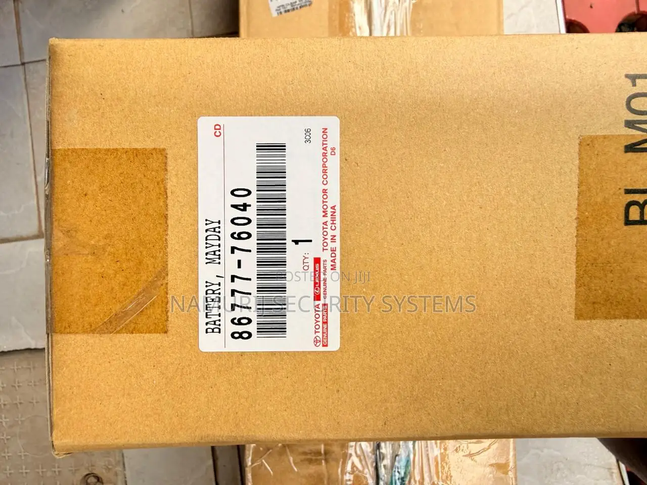 Lexus 450h Backup Battery