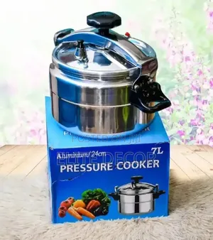 7L Aluminium Manual Pressure Cooker – Fast & Efficient Cooking