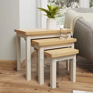 Coffee Tables; Modern Nesting Table Set for Lounge and Living Spaces