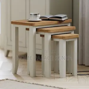 Coffee Tables; Modern Nesting Table Set for Lounge and Living Spaces