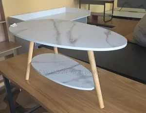 Executive MDF Marble Coffee Table/Bed Side