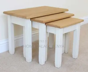 Coffee Tables; Modern Nesting Table Set for Lounge and Living Spaces