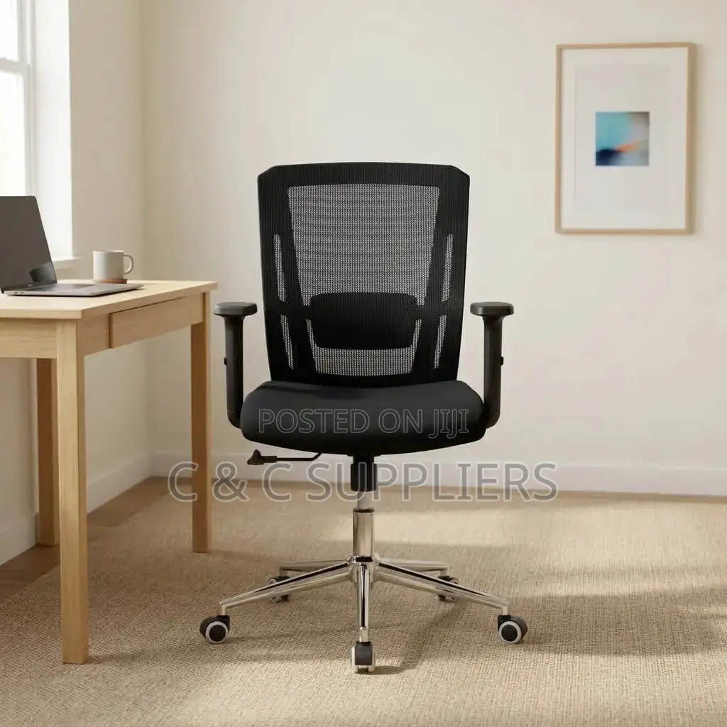 Modern Ergonomic Study Seat With No Headrest
