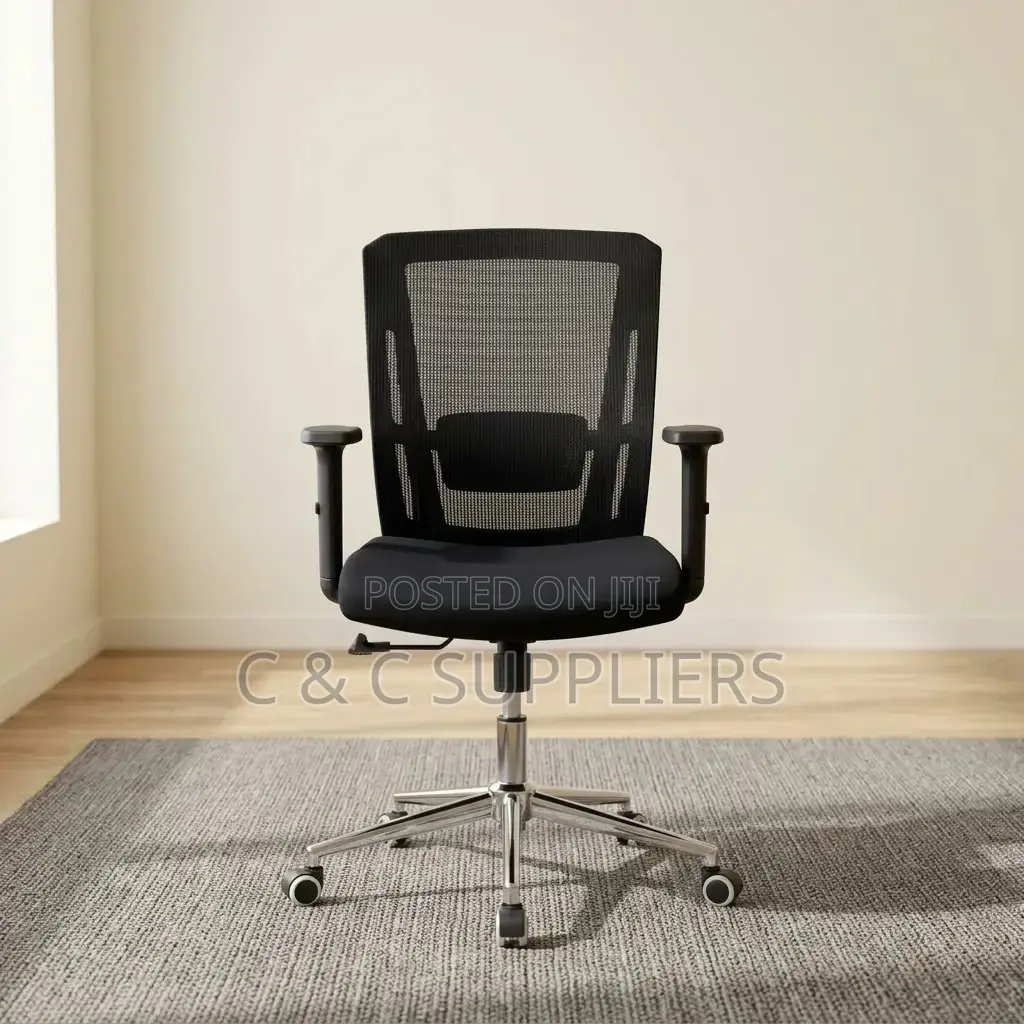 Modern Ergonomic Study Seat With No Headrest