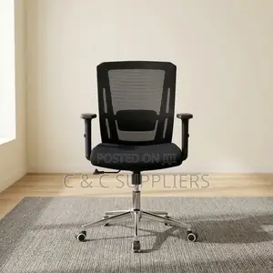 Modern Ergonomic Study Seat With No Headrest