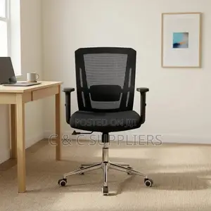Modern Ergonomic Study Seat With No Headrest
