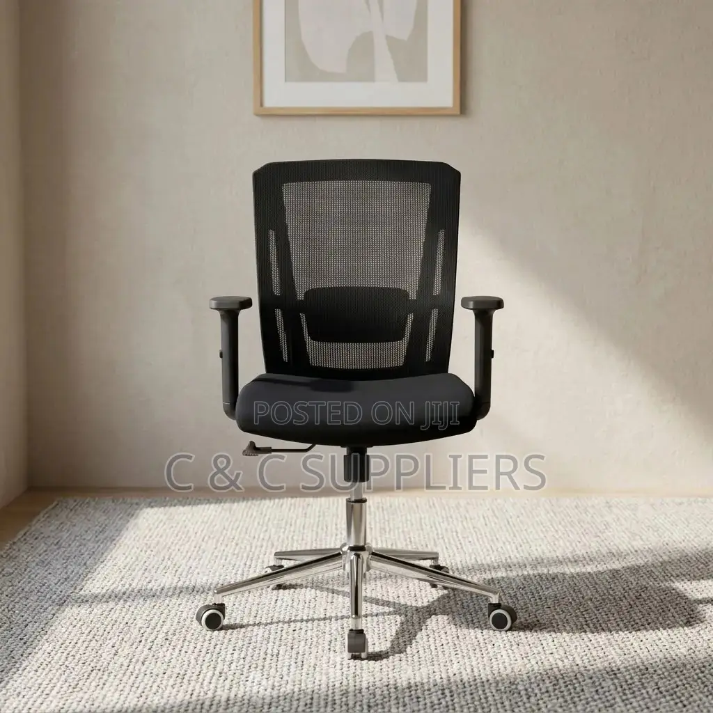 Modern Ergonomic Study Seat With No Headrest