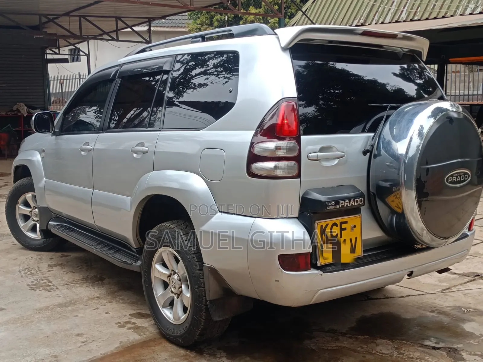 Toyota Land Cruiser 2008 Silver
