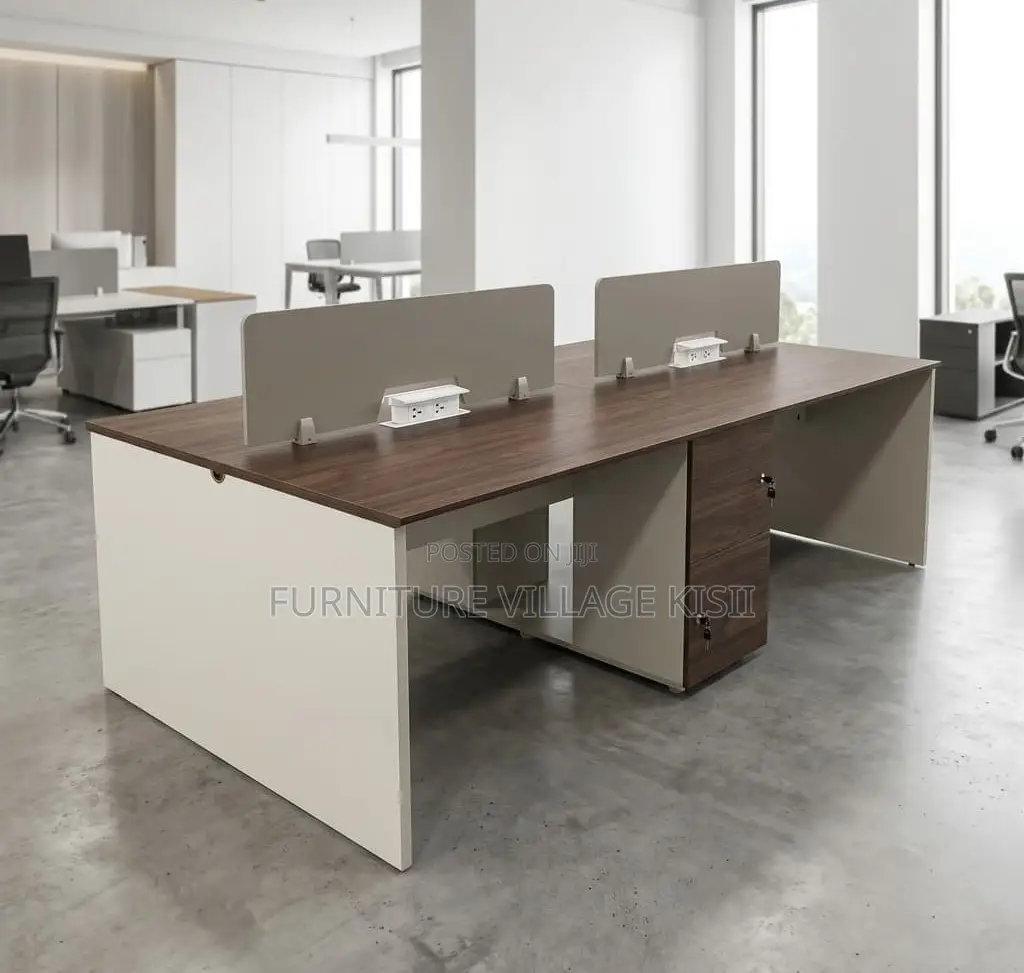 Office Fiurniture;4 Way Office Work Station Desk