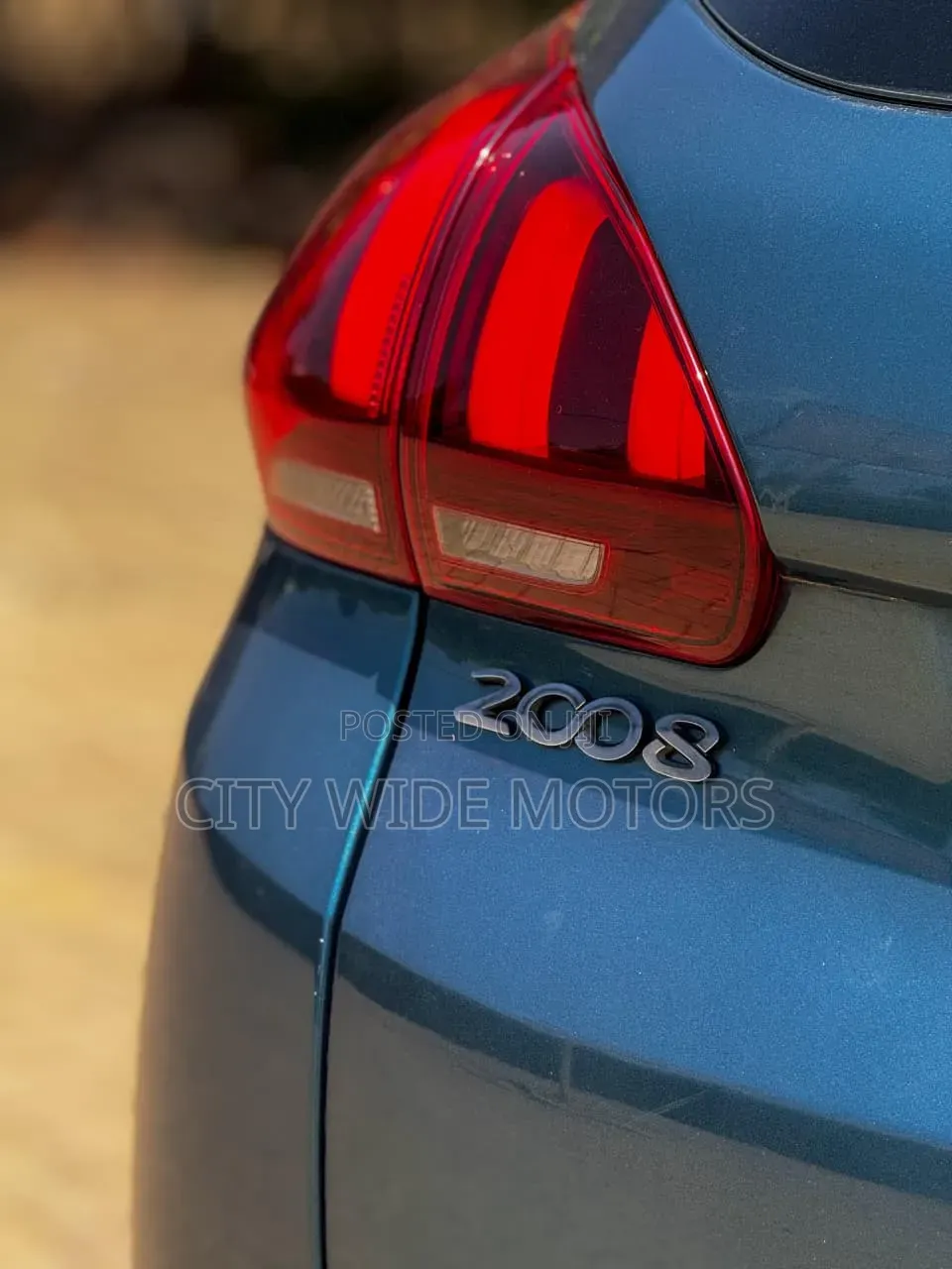 Peugeot 2008 2019 Blue