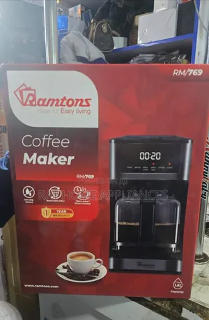 Ramtons Coffee Maker - Rm/769 Household Electric Appliance Unit