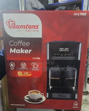 Ramtons Coffee Maker - Rm/769 Household Electric Appliance Unit