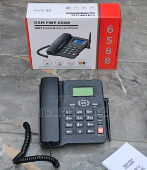 Wireless GSM Desktop Phone Dual SIM 6588