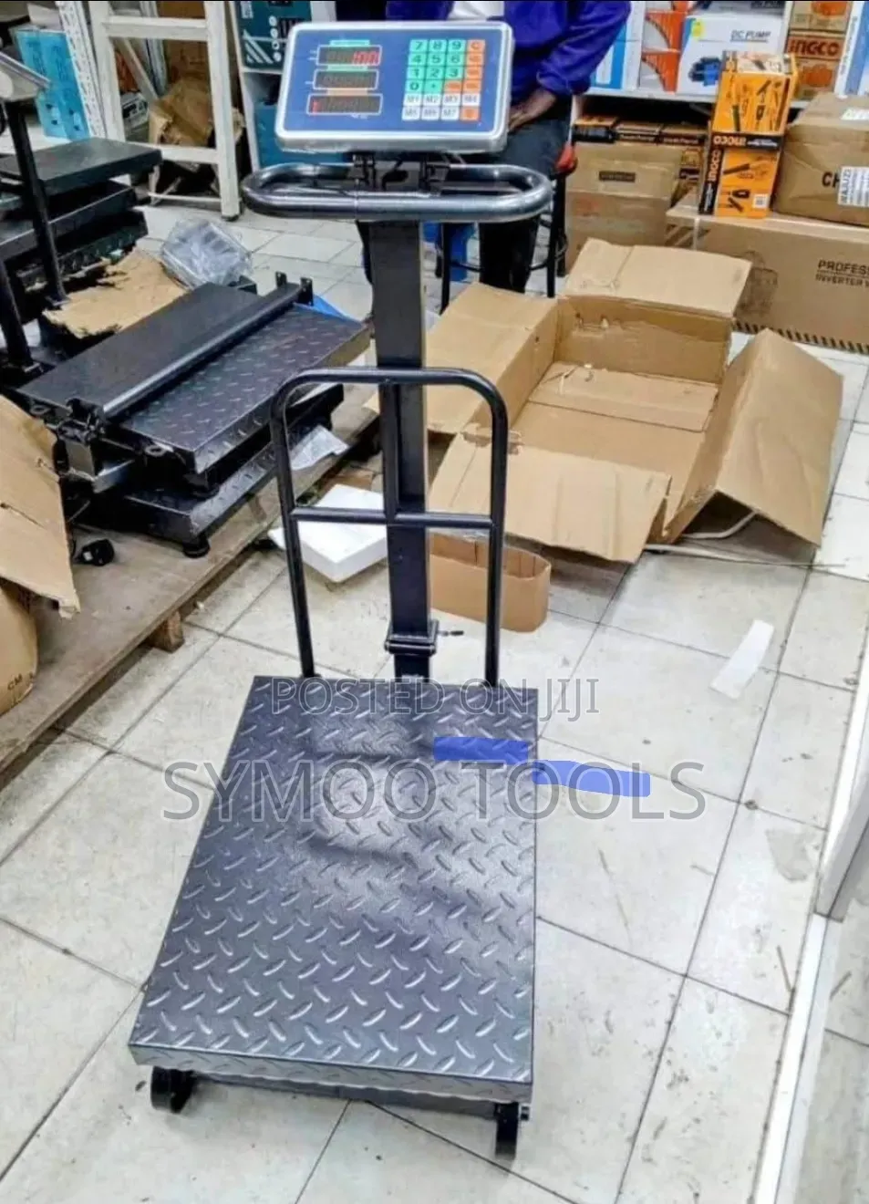 Heavy-Duty Digital Platform Weighing Scale