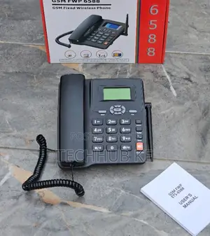 GSM Office Desk Phone 6588 Dual SIM Fixed Wireless