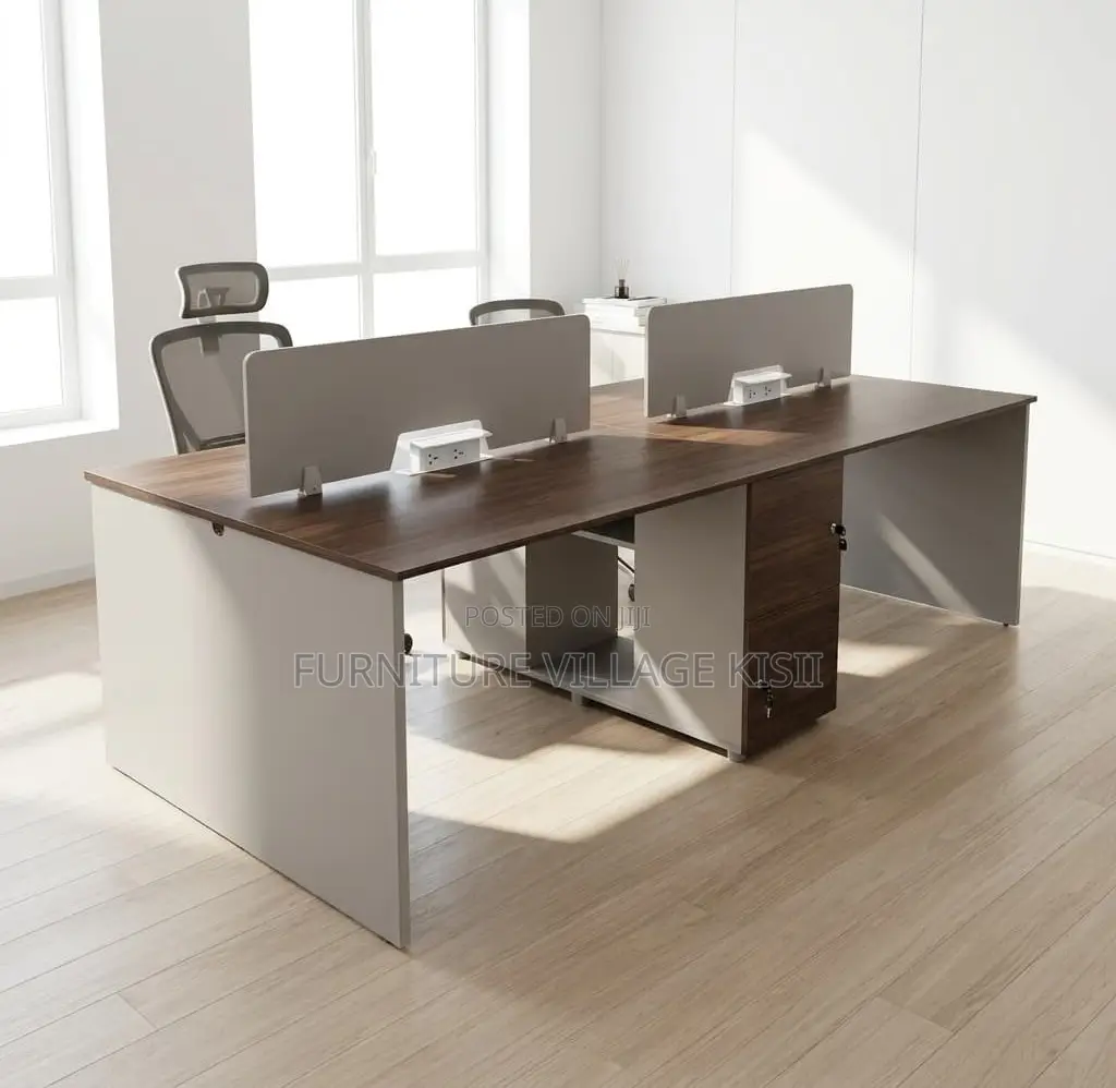Office Fiurniture;4 Way Office Work Station Desk