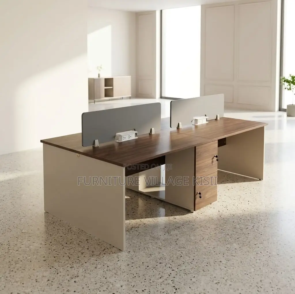 Office Fiurniture;4 Way Office Work Station Desk