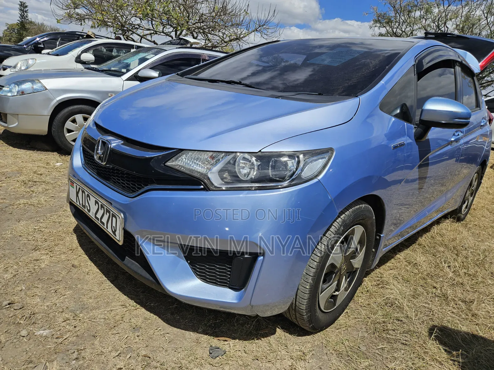 Honda Fit 2017 Blue