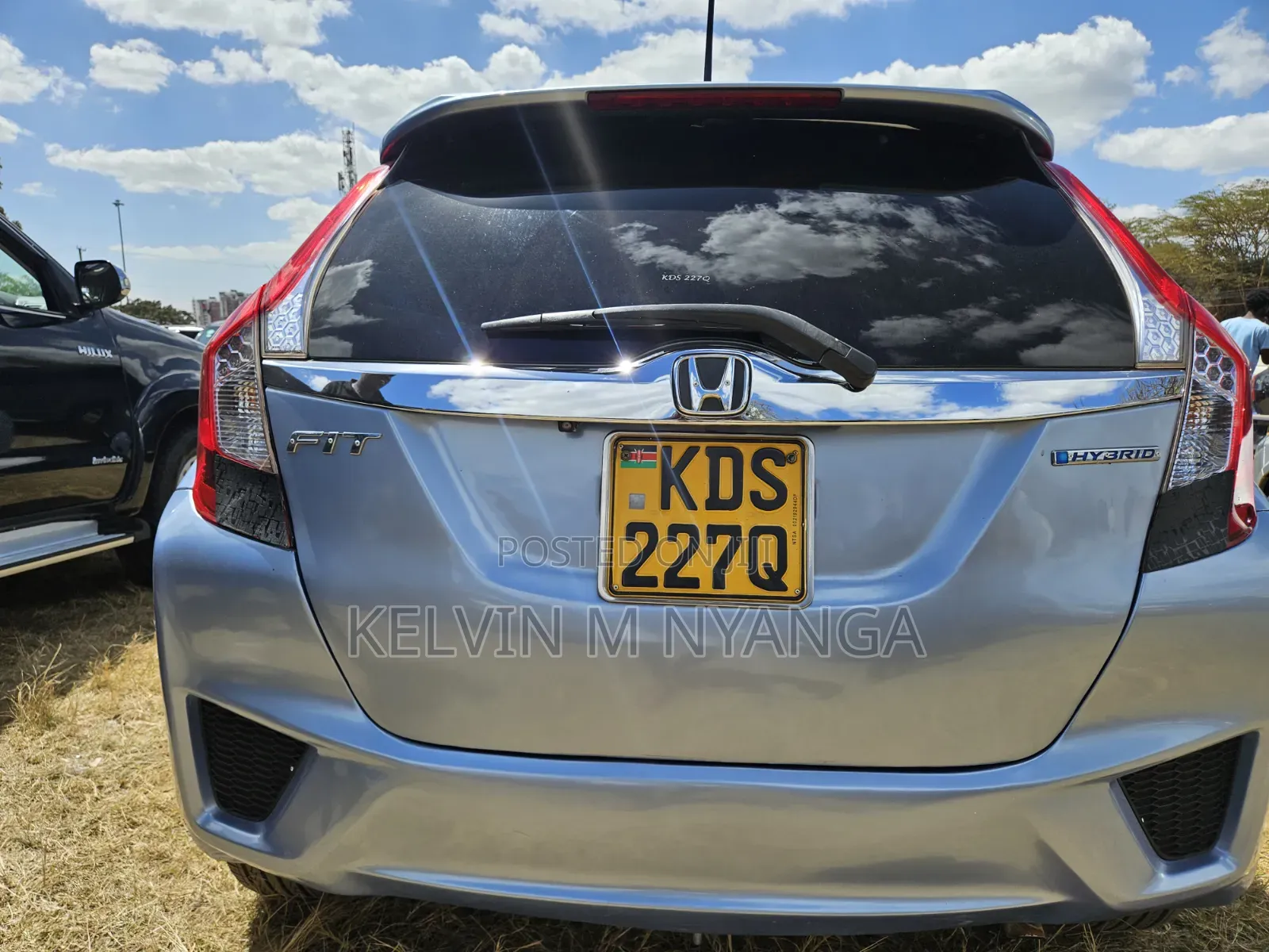 Honda Fit 2017 Blue