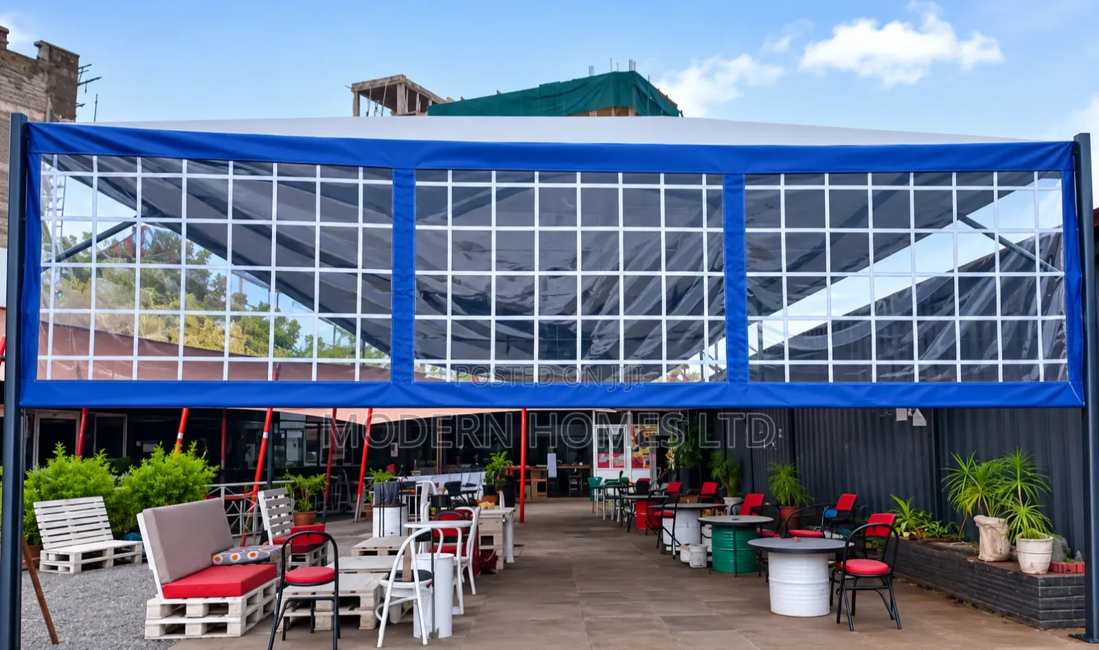 Balcony / Restaurant Covers Nairobi | Sun, Rain & Wind Protection