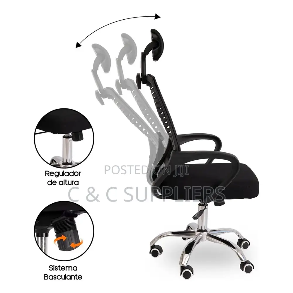 Office Headrest Mesh Gaming Chair.