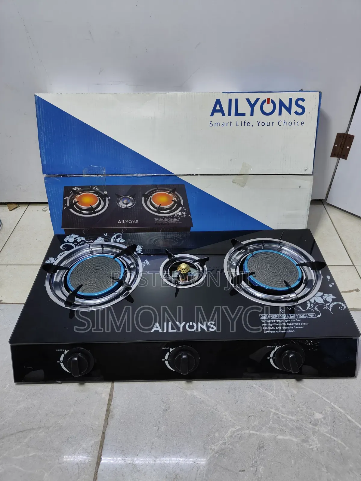 Ailyons Infrared 3 Burner Cooker