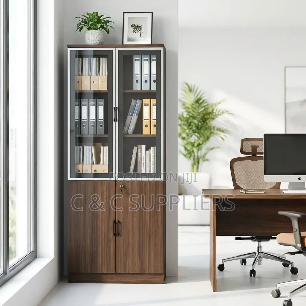 2-Door Executive Wooden C&C Cabinet.