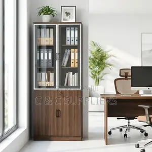 2-Door Executive Wooden C&C Cabinet.