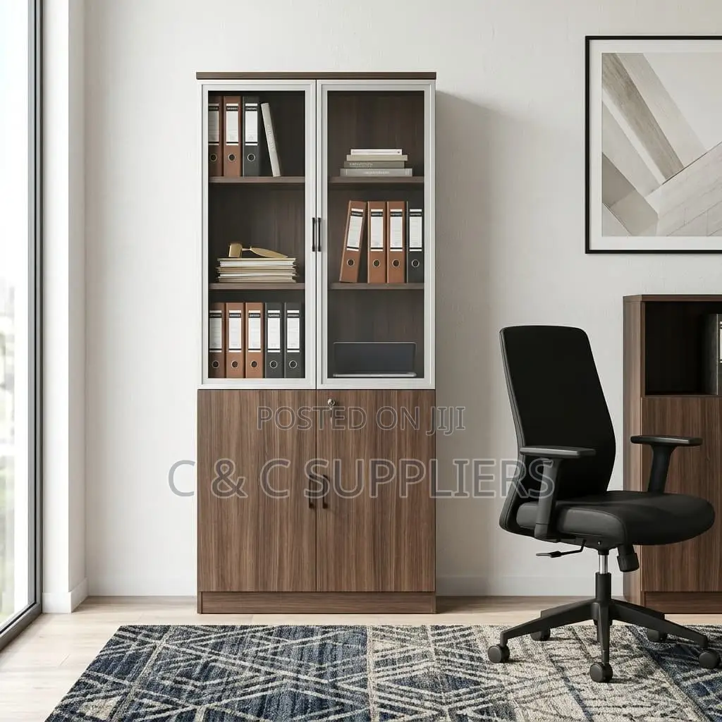 2-Door Executive Wooden C&C Cabinet.