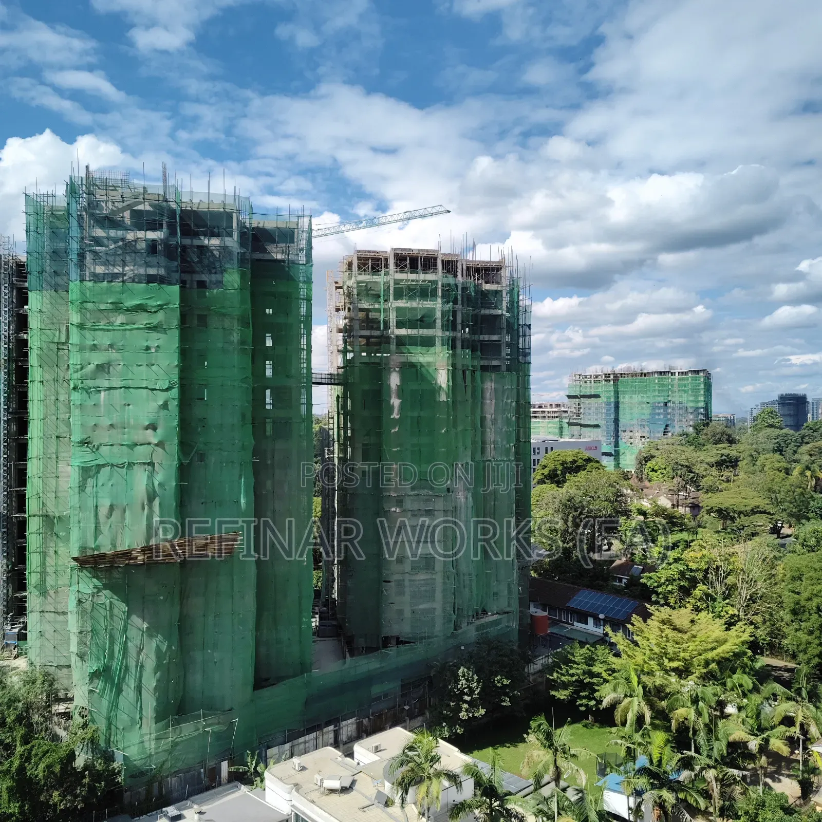 Heavy Duty Green Construction Safety Net (3m X 50m)
